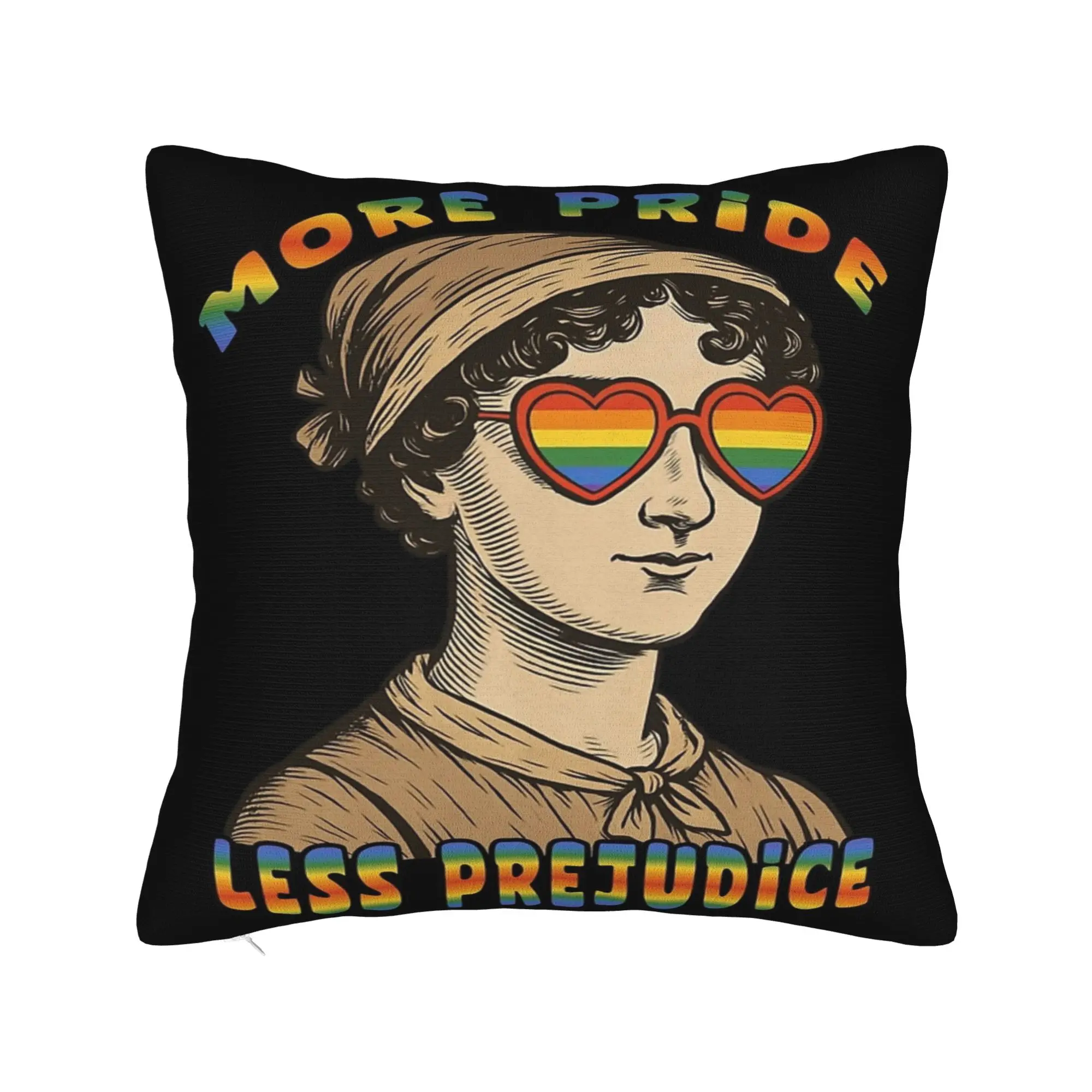 Decorative Pillow Covers More Pride Less Prejudice  Merchandise Home  Throw Pillow Case Cover Square Multi-Size