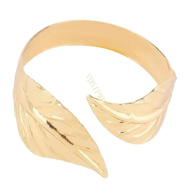 

Foliage Arm Chain Flexible Beach Jewelry Sparkly Leaf Foliage Jewelry Vacation D08E