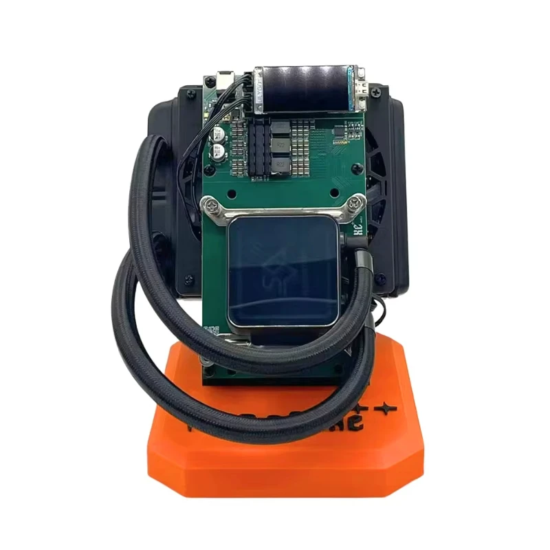 NerdQaxe++ 4.8TH/s جهاز تعدين بيتكوين مبرد بالهواء 4 قطع BM1370 | 2.4G WiFi كفاءة التعدين المنفرد SHA-256 ASIC #3