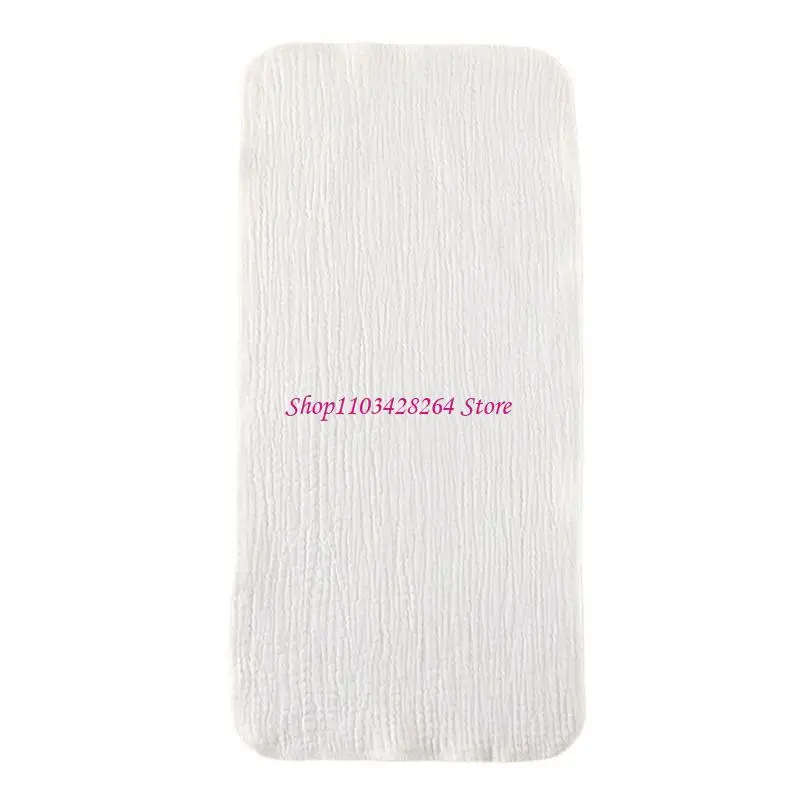 منشفة مربعة الشكل للأطفال ناعمة ومريحة من 4 طبقات من قماش التجشؤ منديل صغير للجنسين لحديثي الولادة مريلة للرضع #1