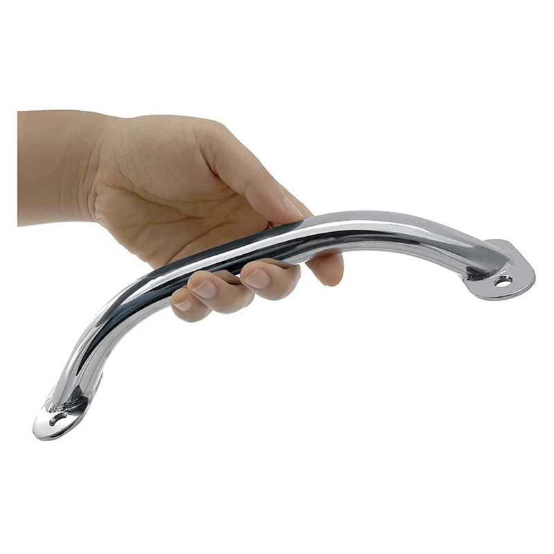 1Pcs 9 Inch Stainless Steel Boat Grab Handle Anti Wave Handrail For Marine Yacht RV