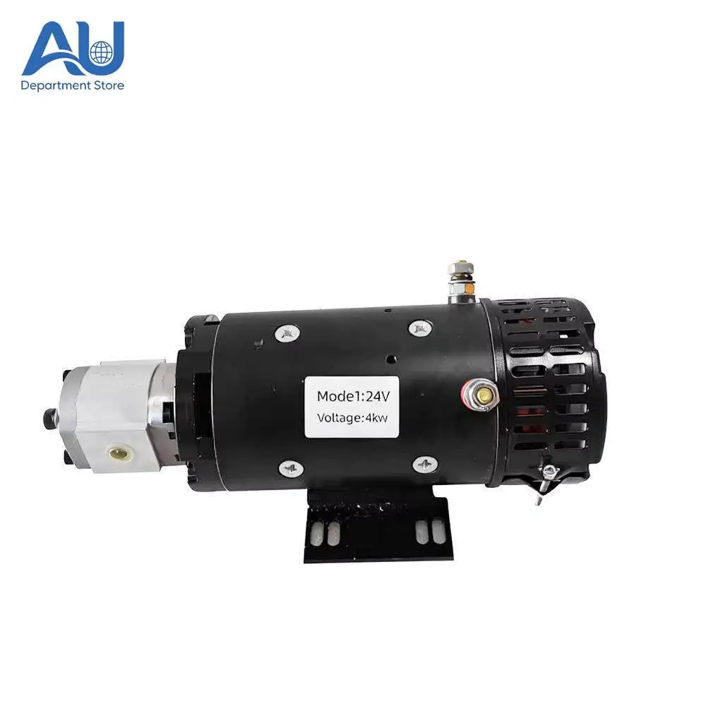Power Pump Set Tail Plate Hydraulic Control System 12V 24V Emergency Pump Set Hydraulic Power Unit