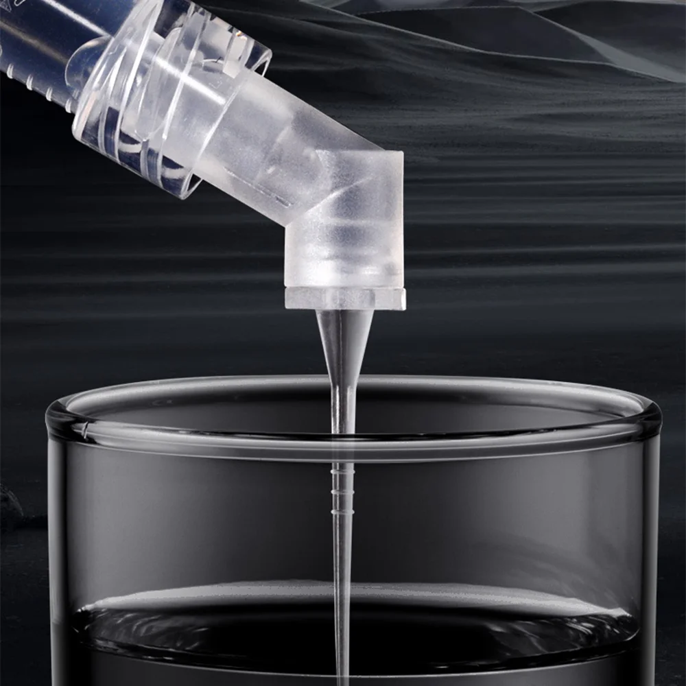 Disposable Flexible Root Canal Irrigation Needle with Double-Sided Opening, Soft Plastic Oral Irrigation Needle, Medical Needle