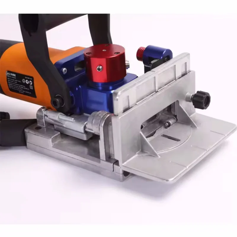 

Hand-held Wood Slotting Machine Invisible Pieces Tenon Machine Jointing Pieces Panel Furniture Side Slotting Machine
