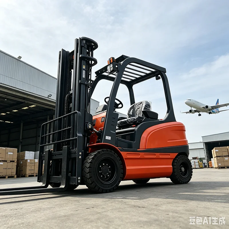 Electric Forklift Cost Effective 1-5 Ton Lead-Acid Battery Low Operating Cost Low Maintenance