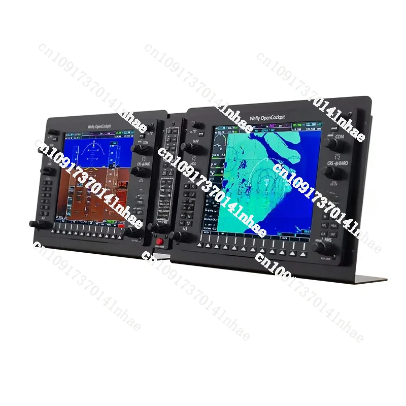 P3D Simulated Flight G1000 Integrated Aerophone PFD/MFD Panel 10.4-Inch LCD Meters Display Xplan/FSX/MSFS2020