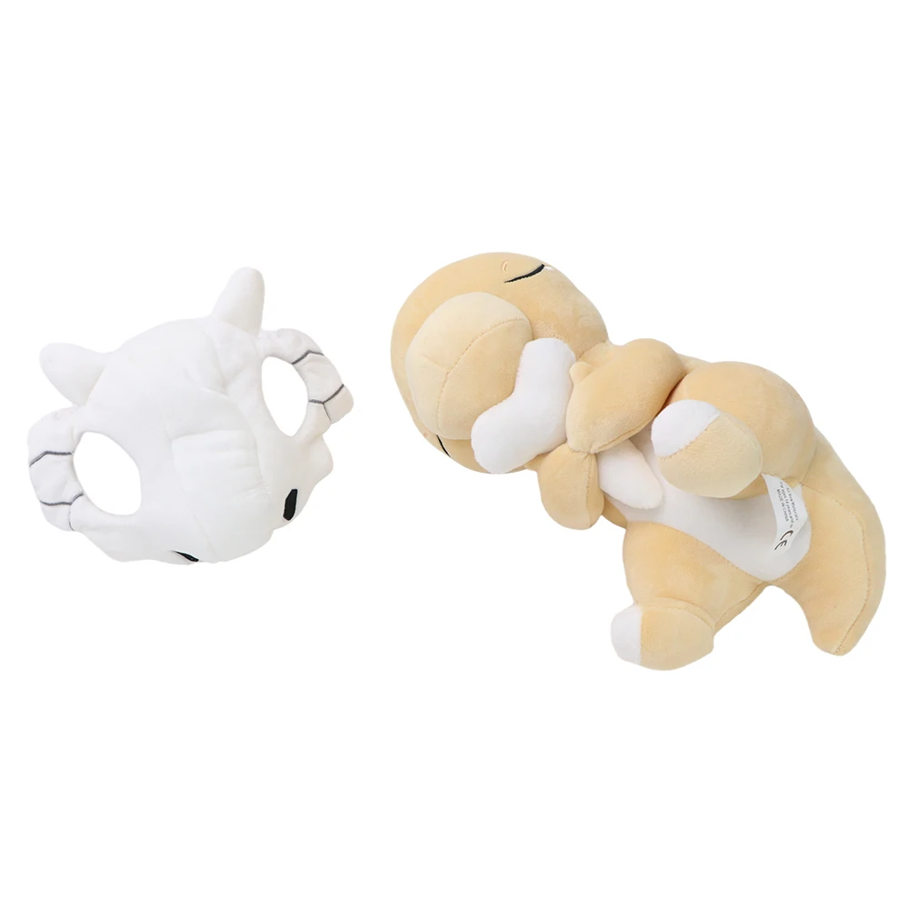 Cubone-Jouet en peluche endormi, collection All Star Cartoons, peluche douce, cadeau d'anniversaire pour garçons et filles, 10 po