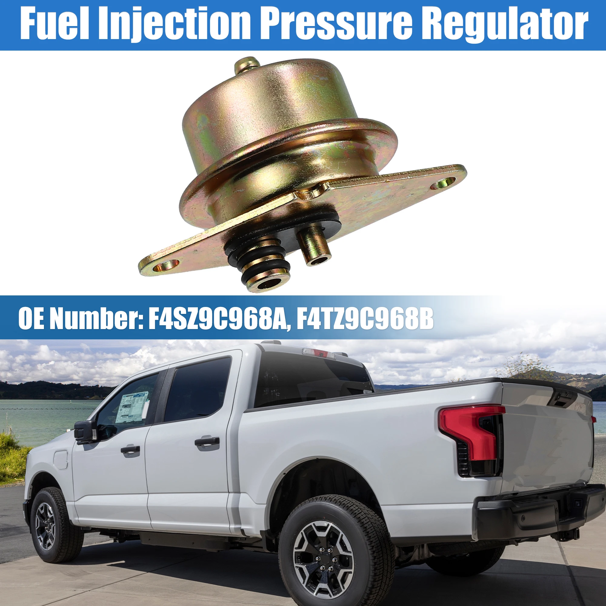 UXCELL Fuel Injection Pressure Regulator for Ford F-150 1994-1999 Replace F4SZ9C968A