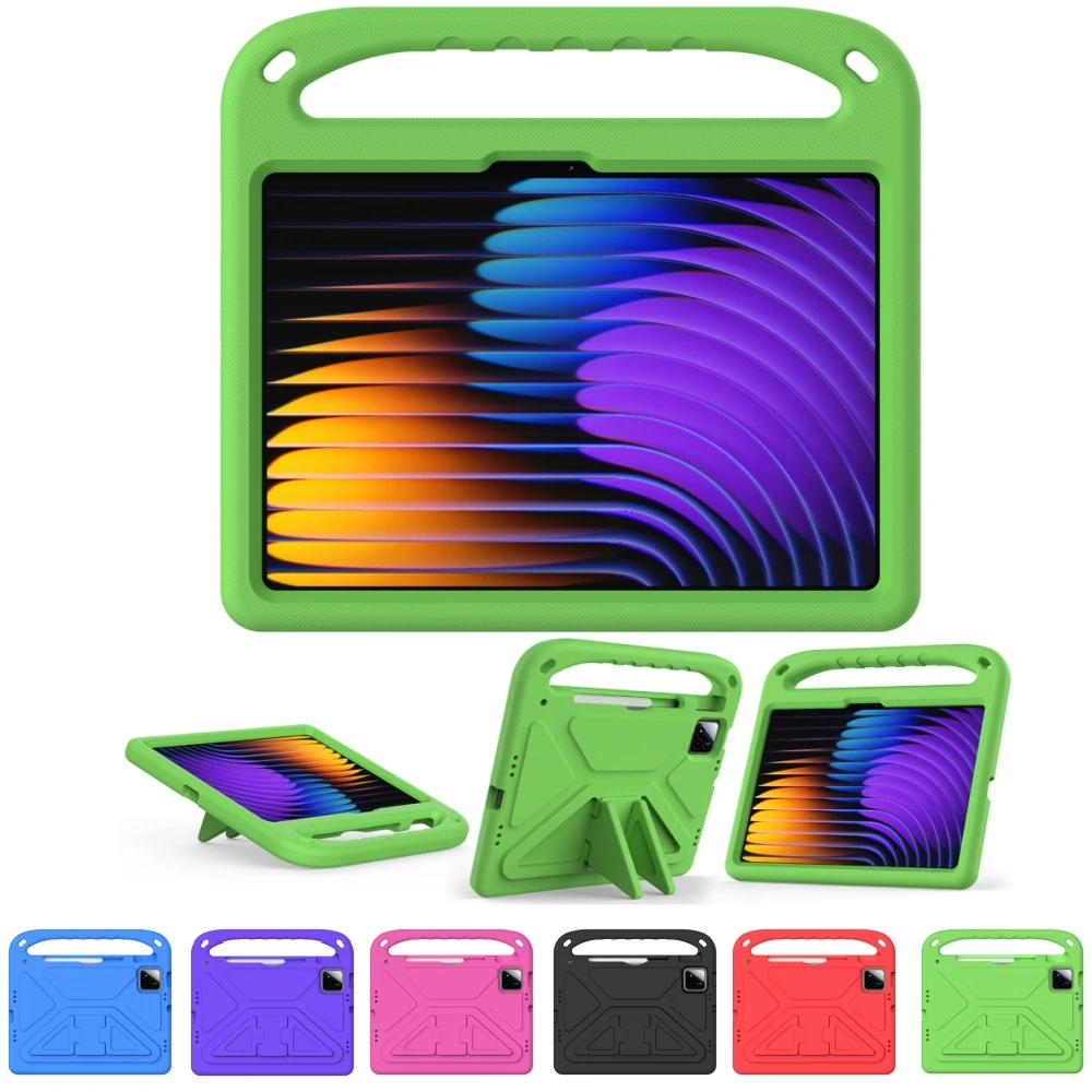 

Kids Safe Soft EVA Case For Xiaomi Pad 8 Pro 11.2" 2025 Shockproof Handheld Tablet Cover For Xiaomi Pad 7 Pro 11.2 inch 2024