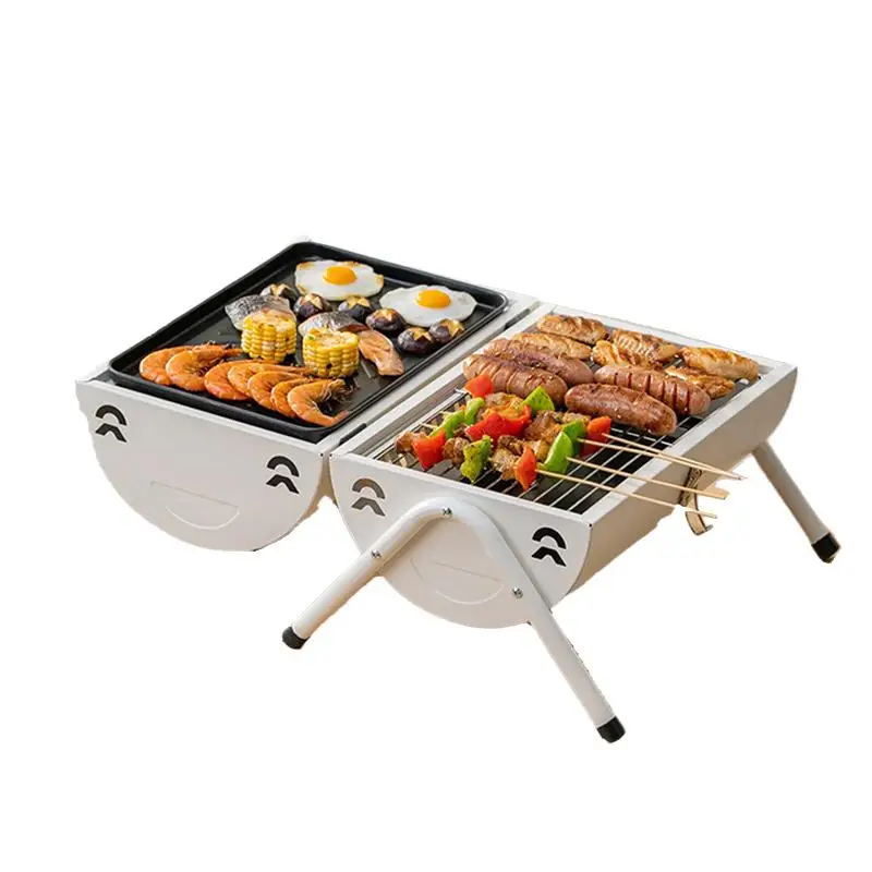 Portable Barbecue stove, Home Barbecue rack, Outdoor Camping equipment, Folding Oven