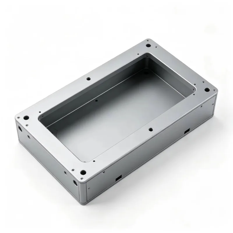 Polished Die‑cast Aluminum Water‑Cooled Chassis Housing forEnergy Storage System Industrial Equipment Protective Shell Accessory