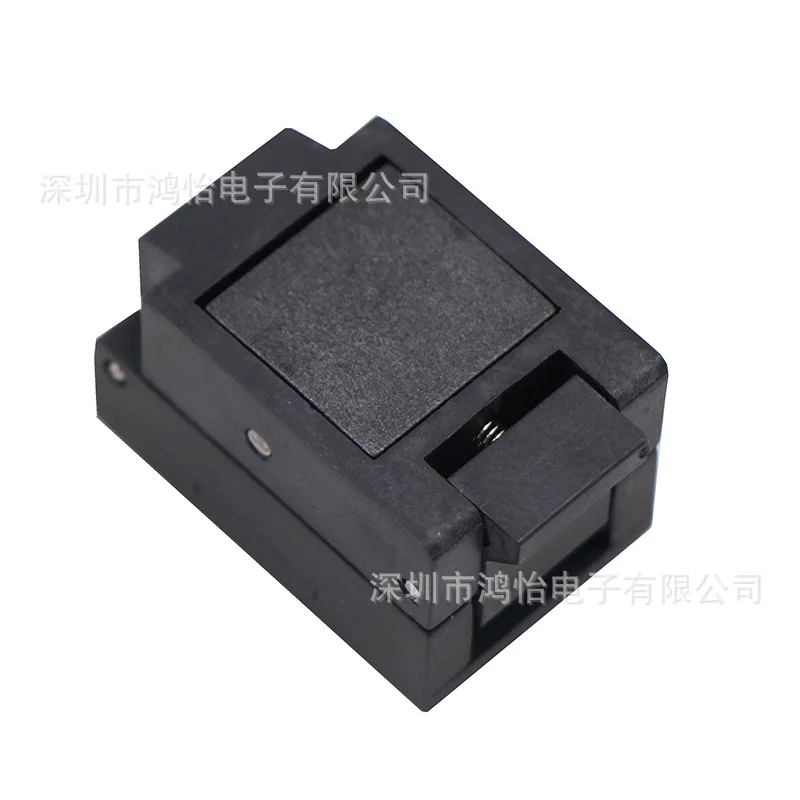 WLCSP42-0.4mm pitch plastic clamshell probe test seat BGA package test fixture socket aging