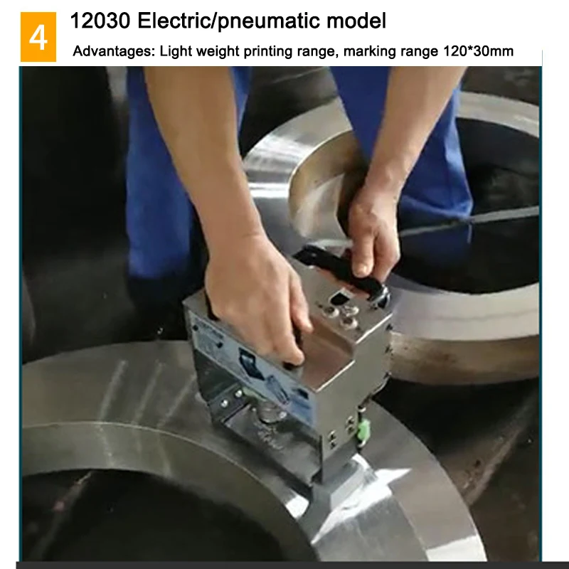 PZ--X 12030 Handheld Portable Electric Marking Machine Lightweight Cutting Plotter Suitable For Steel Plate Metal Engraving Mold