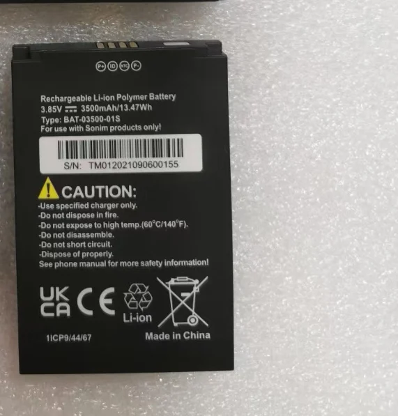 

New Battery for Sonim Phone New Li-Polymer Rechargeable Replacement 3.85V 3500mAh BAT-03500-01S