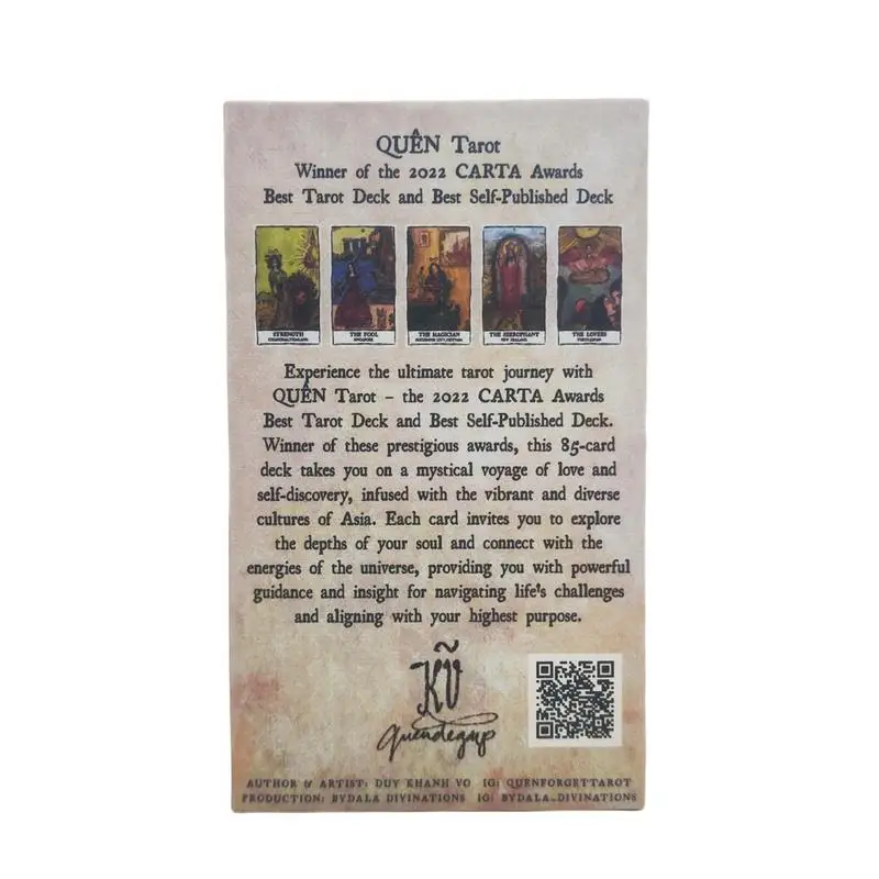 Tarot Cards Quen Forget Tarot De Gap Psychological Oracle Deck Cards Game Board Game 78  2 Commemorative Cards Full English