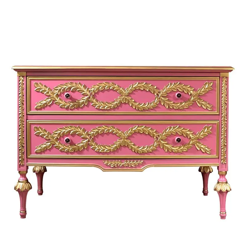 cabinet, bedroom dresser, storage, solid wood foyer decoration, pink living room aisle partition, dining side cabinet