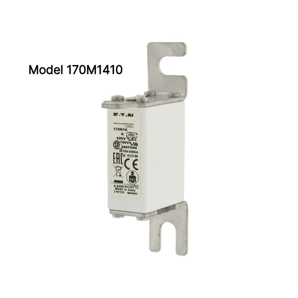 170M1410 High Speed Semiconductor Fuse 20A 690VAC Blade Fuse for Circuit Protection