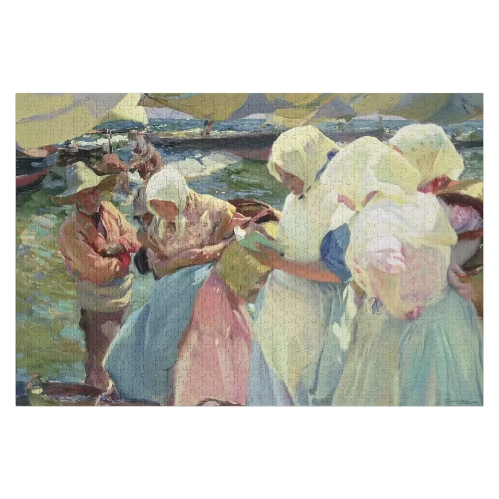 Художественное произведение Joaquín Sorolla Художественное произведение Joaquín Sorolla Pantings Игра-головоломка Детская картина-головоломка