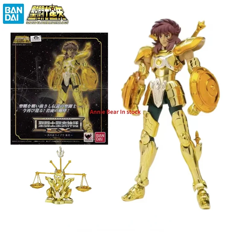 In Stock BANDAI Holy Cloth Myth EX Libra Child Anime Character Model Toy Gift Collection