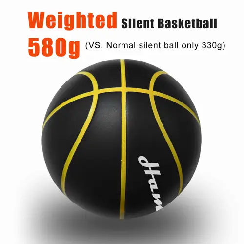 Baloncesto silencioso de 580G, drible silencioso, tamaño interior, 7-29,5 pulgadas, espuma de PU, baloncesto sin aire, rebote silencioso, 90% de baloncesto Real