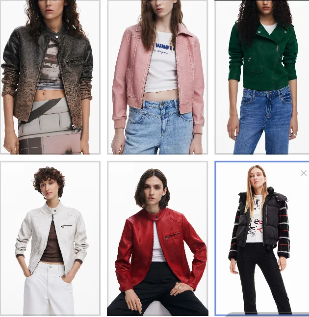 

Original order for foreign trade: A new Spanish women's blazer with a solid color lapel and a hollow design