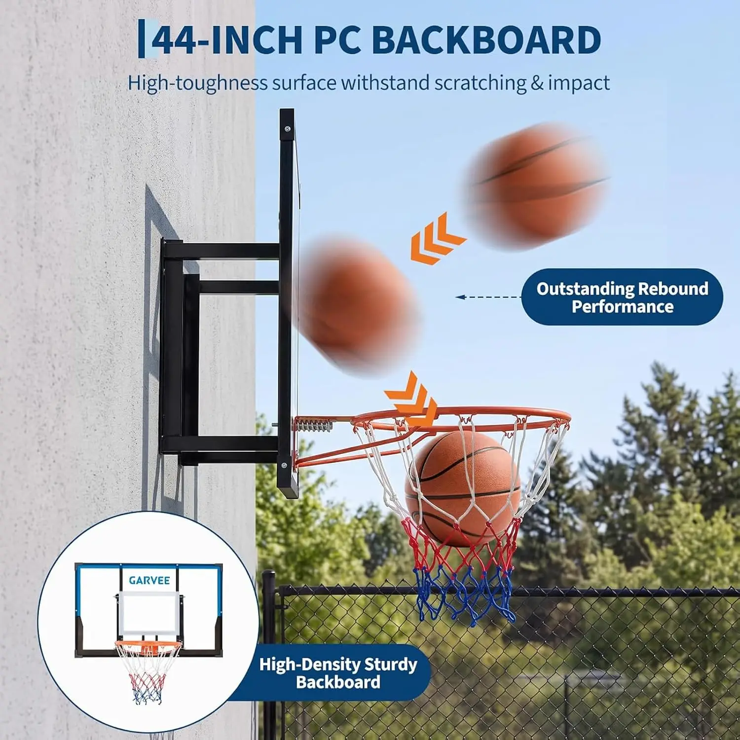 ห่วงบาสเกตบอลติดผนัง Tacleekii - Basketball Hoop บทวิจารณ์และราคา