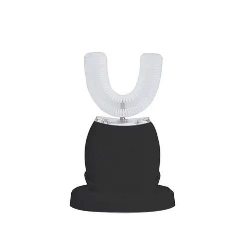 Spazzolino da denti in silicone a forma di U ricaricabile automatico con display a LED 2025 Setole morbide per uso domestico Impermeabile
