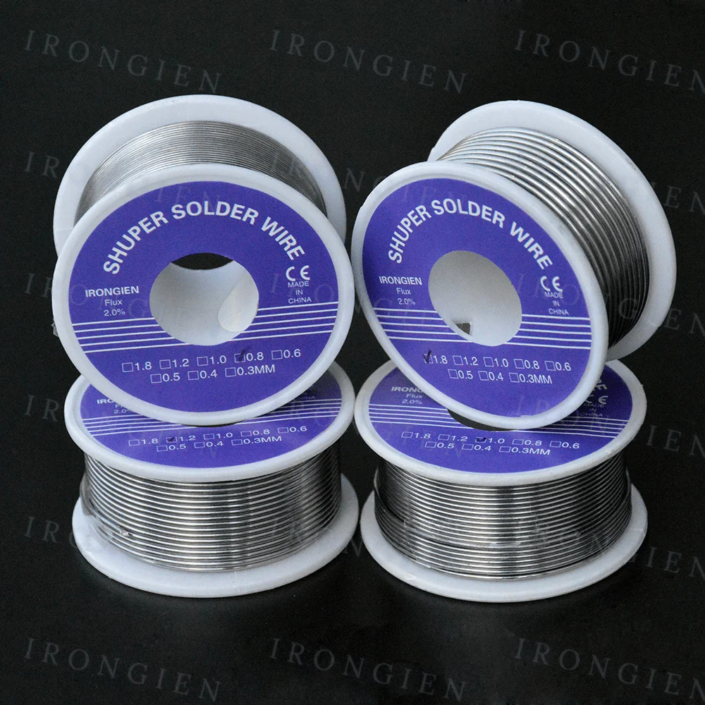 1 Roll Lighter Solder Welding Wire 50g 100g Dia 0.8mm 1.0mm multi-usage Tin Melt Rosin Core Soldering Tin Wires For Home Welding
