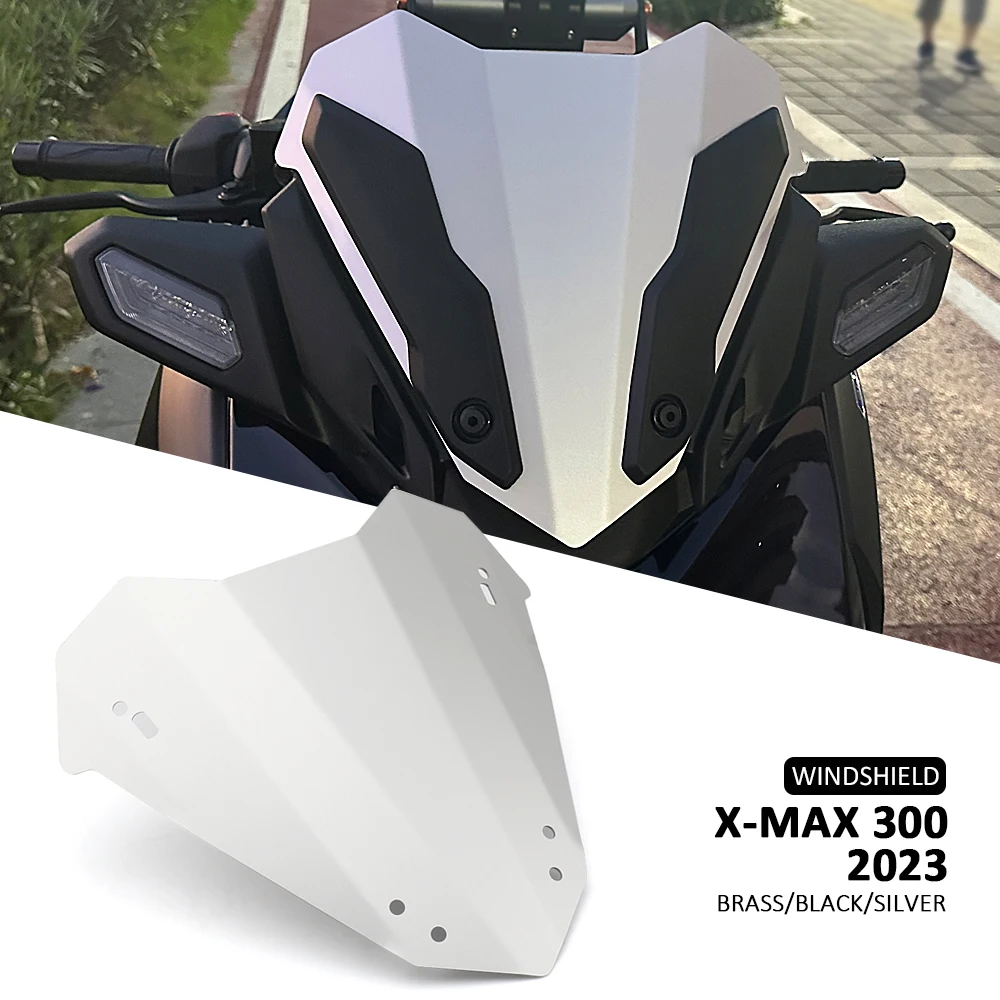 NEW Sports Windscreen Windshield Air Wind Deflector For YAMAHA XMAX300 XMAX 300 X-MAX300 X-MAX 300 2023 Motorcycle Front Screen