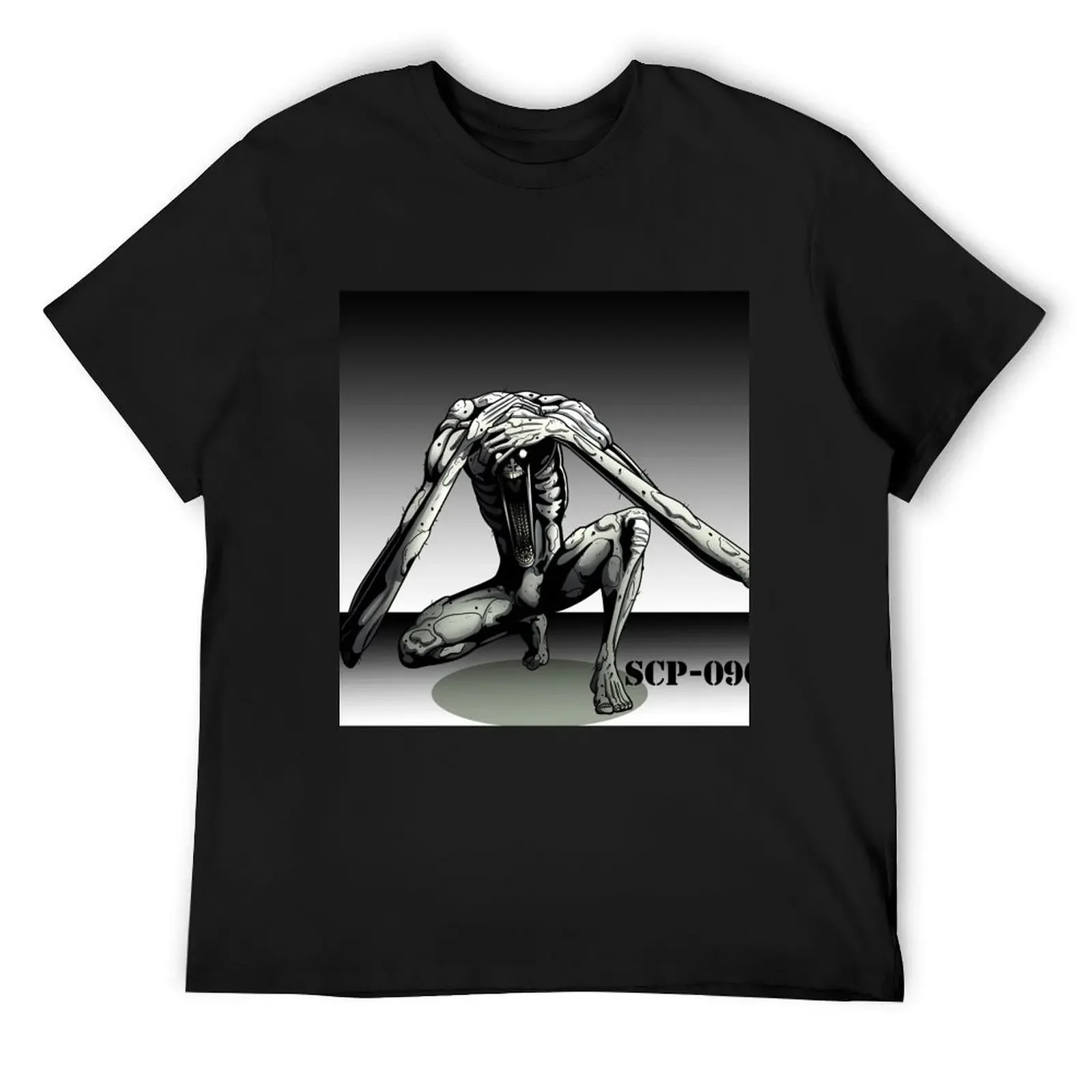 

SCP-096 (The Shy Guy) T-Shirt vintage anime shirt quick-drying cheap stuff valentines boutique clothes compression shirt men