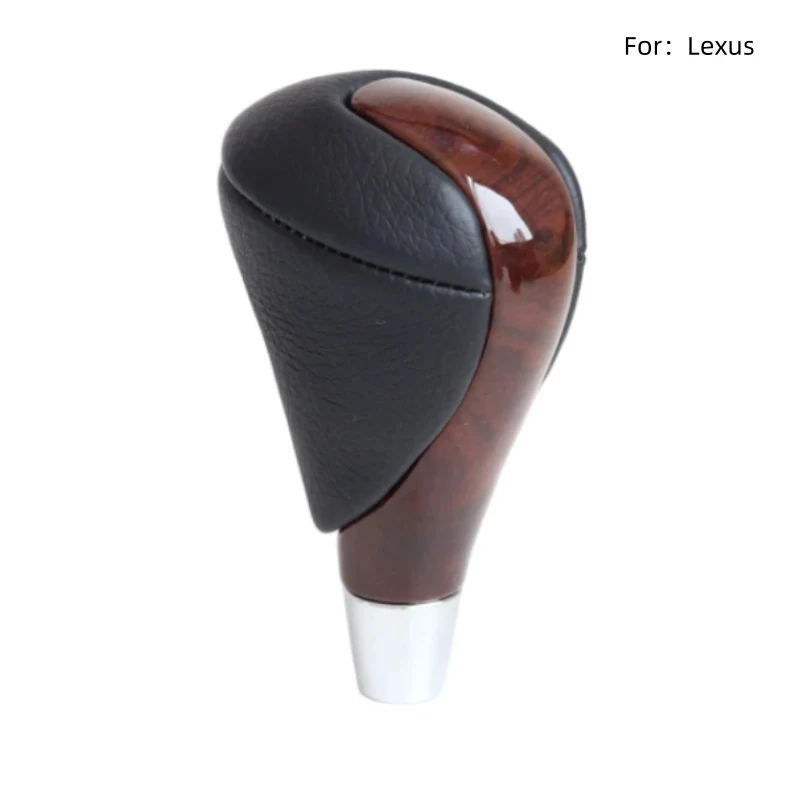 

for Leather-wrapped gear shift knob, gear head, gear lever, automatic transmission ball head for Lexus.