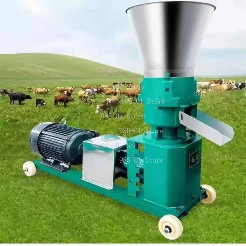 Motorized Feed Pellet Machine Granulator Pelletizer Animal Feed Food Pellet Making Machine for Farming
