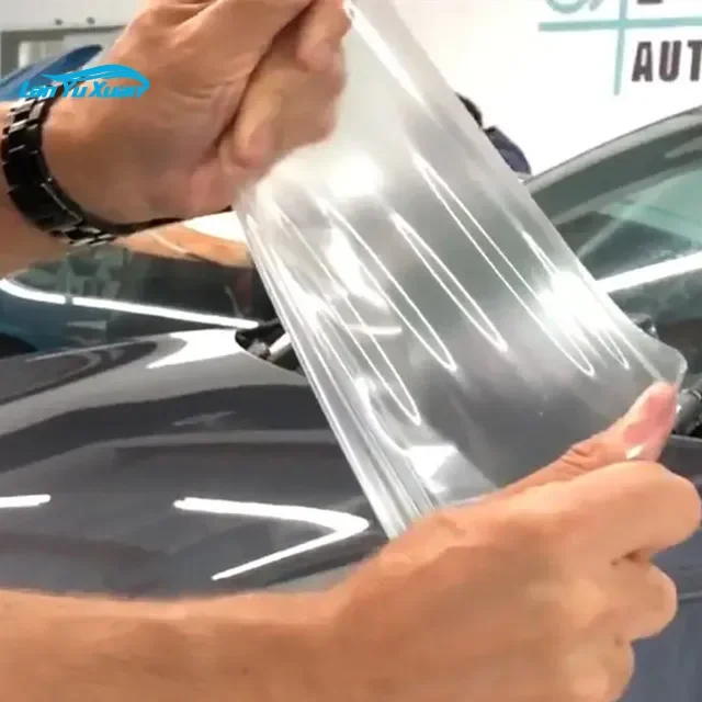 

Glossy Car Clear Bra 6.5 Mil 5 Years Warranty TPU PPF OEM ODM Paint Protection Film