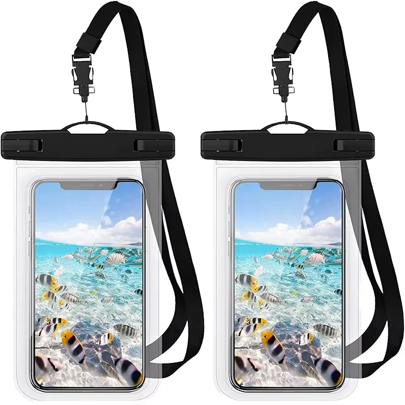 Clear PVC Mobile Phone Pouch Waterproof Bag Universal Cell Phone Bag for Phone