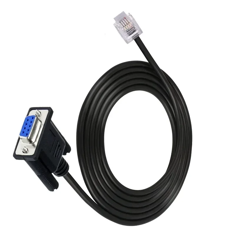 6FT DB9 Female RS232 to RJ11 6P4C Serial Console Cable for APC AP7800 AP7900 RS232 940-0144A