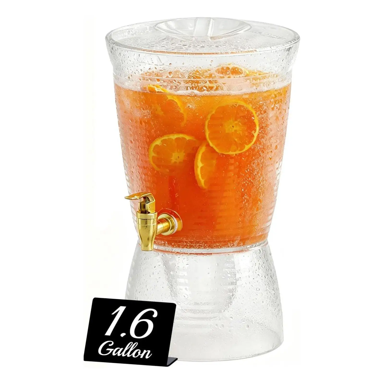 Beverage Dispenser Easy to Clean, Multipurpose,6L Container with Spigot Drink Dispenser for Tea Restaurants Lemonades Picnic BBQ