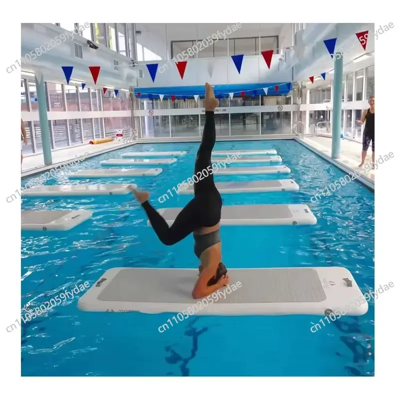 Gym Air Yoga Mat Floating Water Mat Pvc Floating Platform Gymnastics Fitness Charger