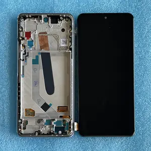 Bilashmart 6.67 Original Amoled Xiaomi Poco F3 Display LCD M2012K11AG Screen Frame+Touch Screen Digitizer ForXiaomi 11i Mi 11i Mi11i