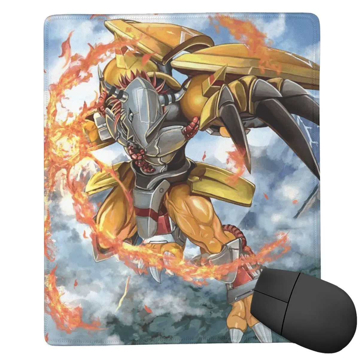 Anime Digimon War Greymon Mouse Pad Computer Keyboard Mouse Mat Gamer PC Laptop Desk Mat Office Accessories