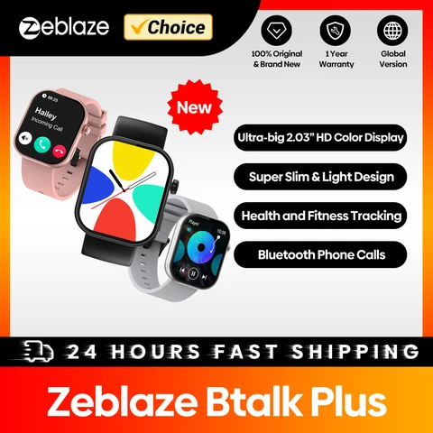 Умные часы Zeblaze Btalk Plus с функцией звонков и мониторингом здоровья — пример использования