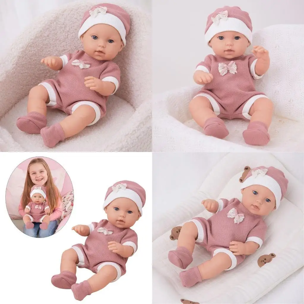 

Simulation Baby Dolls Soft Design Reborns Toy Dolls Great for Kids Education and Role Playing Parenting Game Toy 12inch A2UB