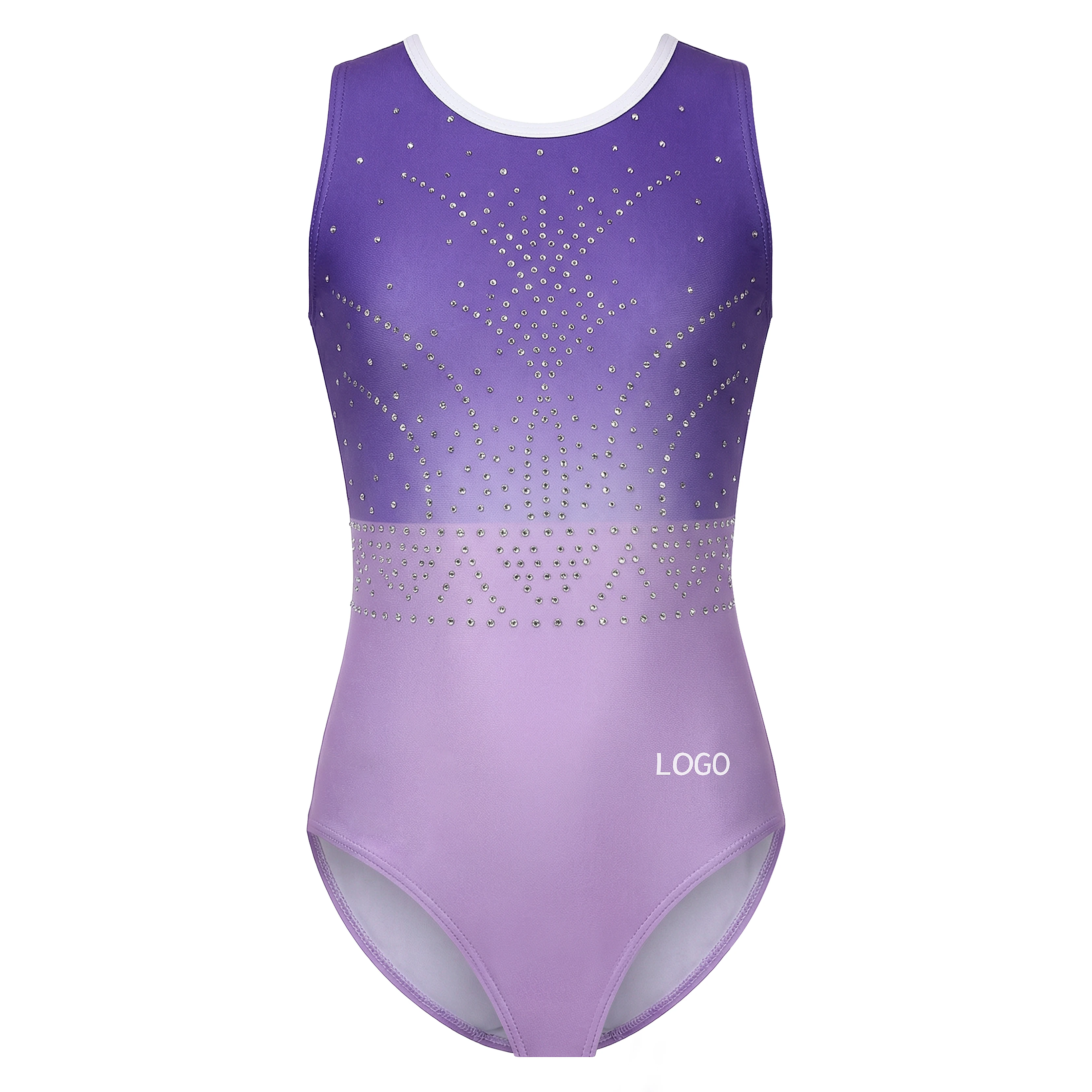 

Sleeveless Gymnastics Tights, Soft and Elastic Material, Suitable for Gymnastics Dance Practice