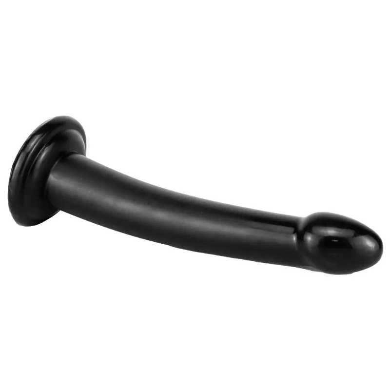 Black Extra Long Anal Plug Suction Cup Simulation Dildo Male and Female Masturbators Vaginal Stimulation Adult Products Sex Shop