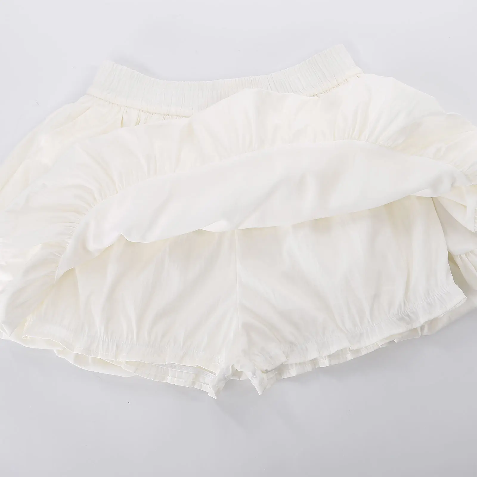 

Fashion Woman Summer Bubble Skirts Girls Elastic Waistband A-line Mini Tutu Skirts Casual Clothes Mujer Women Short Skirt