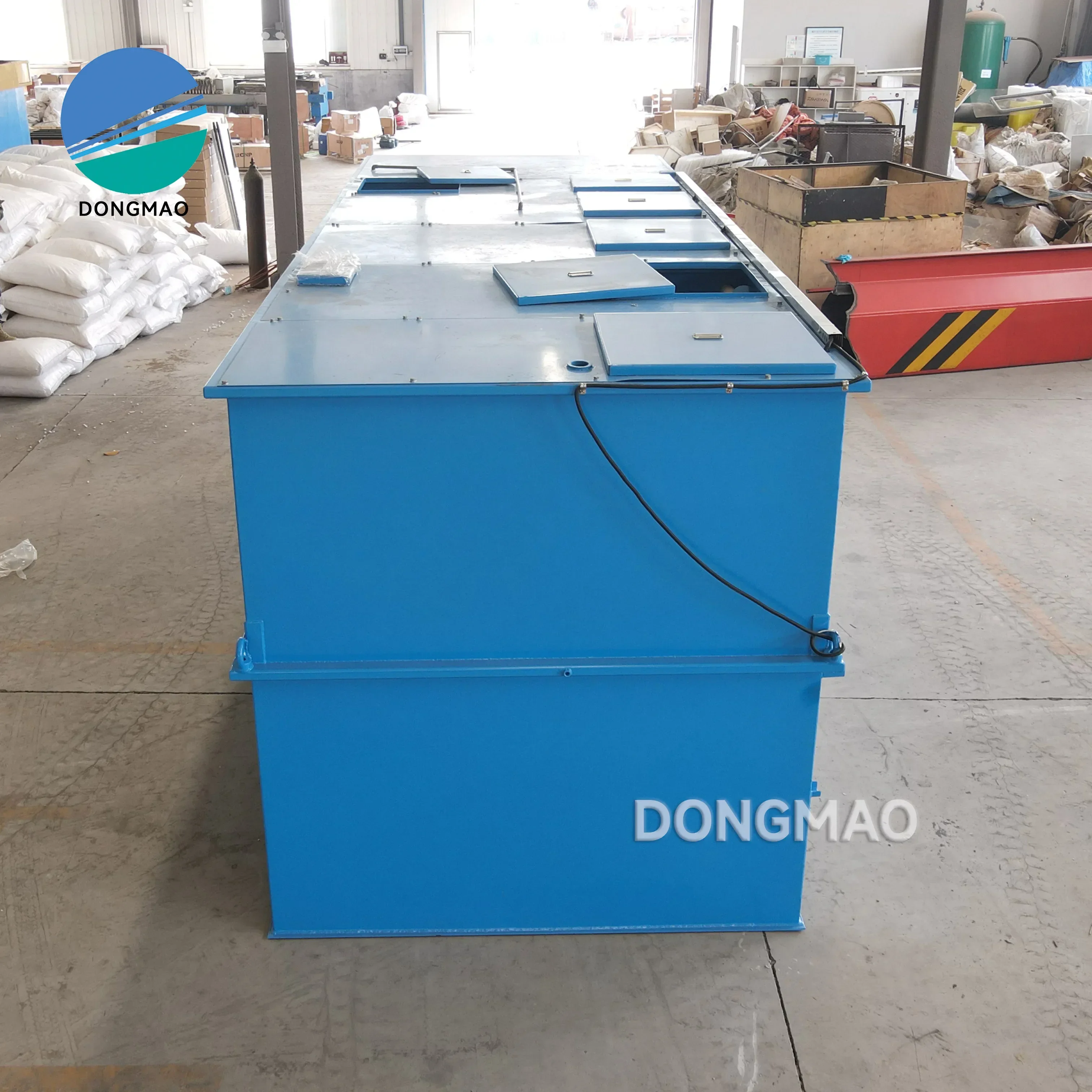 50m3 per day MBBR System Industrial Waste Water Domestic wastewater palm oil wastewater slaughter sewage treatment plant price view 5