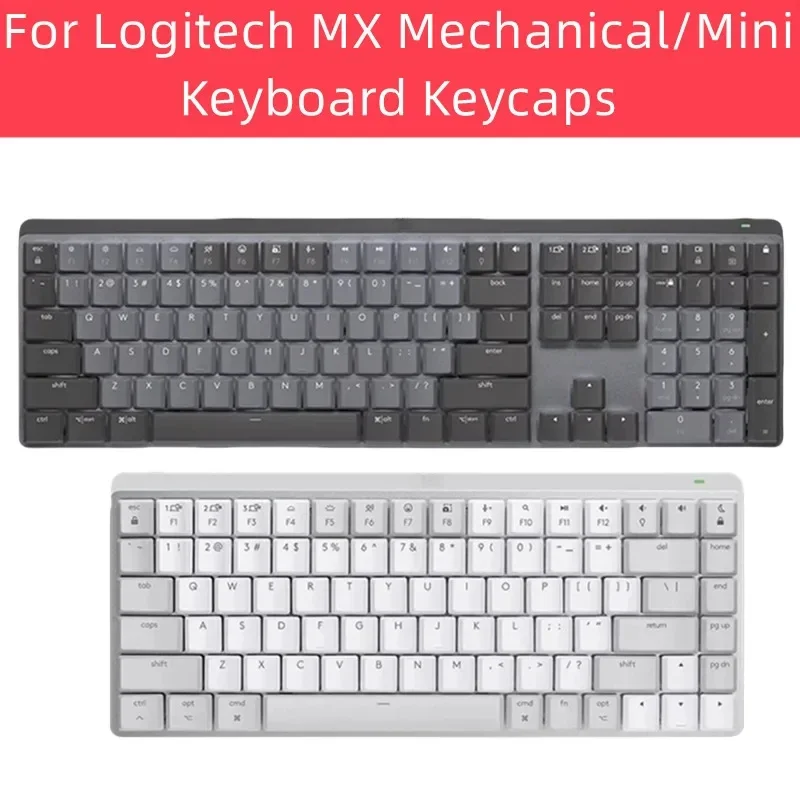 Conjunto completo Keycaps para Logitech, MX Mecânico, MX, Mini Teclado, Mac, MAC