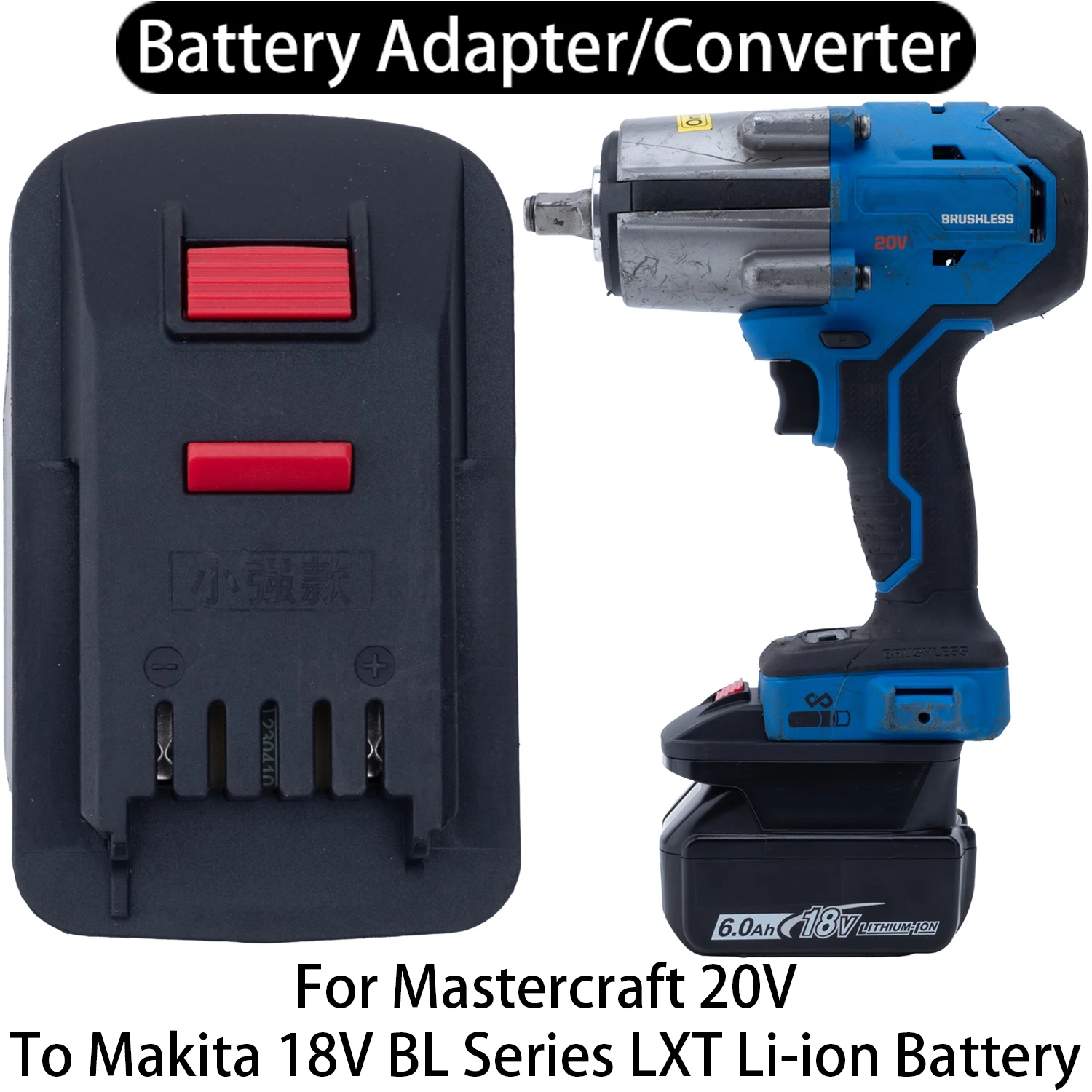 

Battery Adapter Converter For Mastercraft 20V Li-ion Tools To Makita 18V BL Series LXT Li-ion Battery Adapter Accessory BL1850