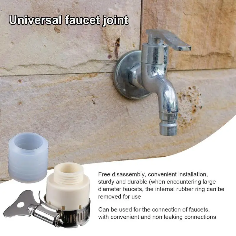 Sink Hose Joints Faucet Connector Extension For Kitchen Tap Reusable Hose Fittings Garden Hose Fitting Watering And Garden