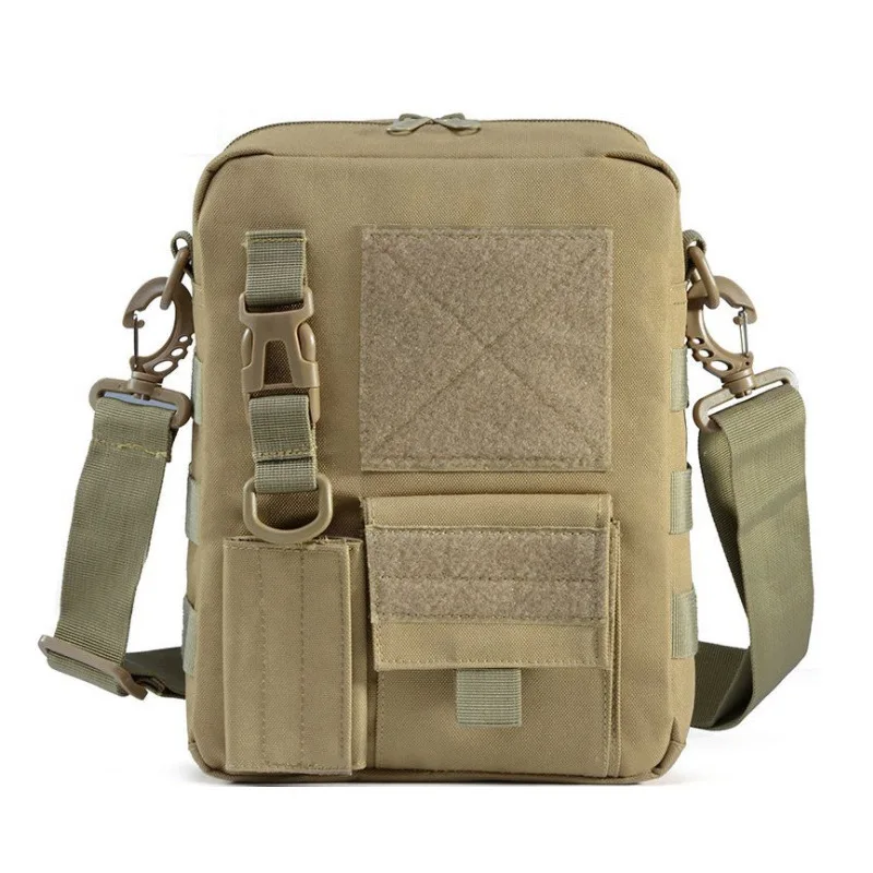 Cross-border mobile phone tablet casual crossspan shoulder bag Men's military camouflage tactical sports outdoor crossbody bag C