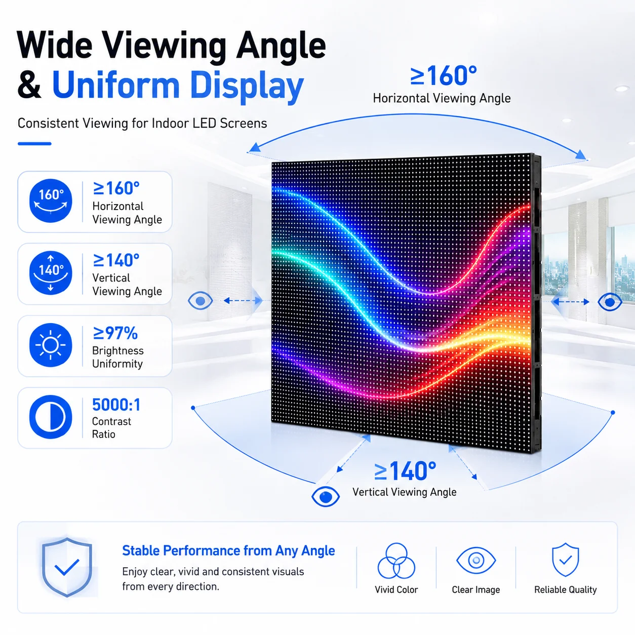 RGB SMD Full Color P3 LED Display Panel Module Indoor P3 LED Screen Panel Module 192x192mm 1/32 Scan